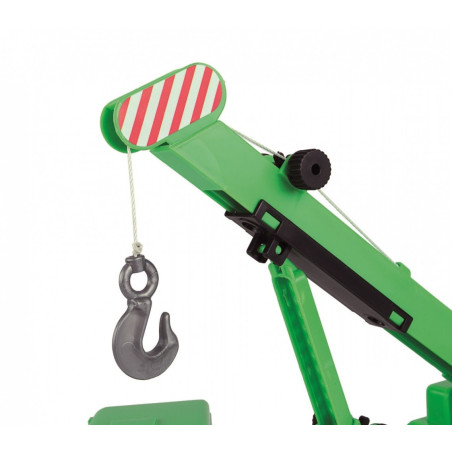 Lyftkran grön 38 cm mellanlastbil i kartong