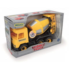 Blandare gul 38 cm middle truck i kartong