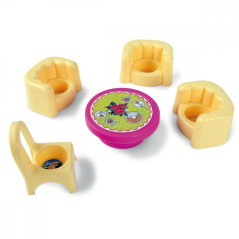 Dockhus 37 cm lekstuga låda