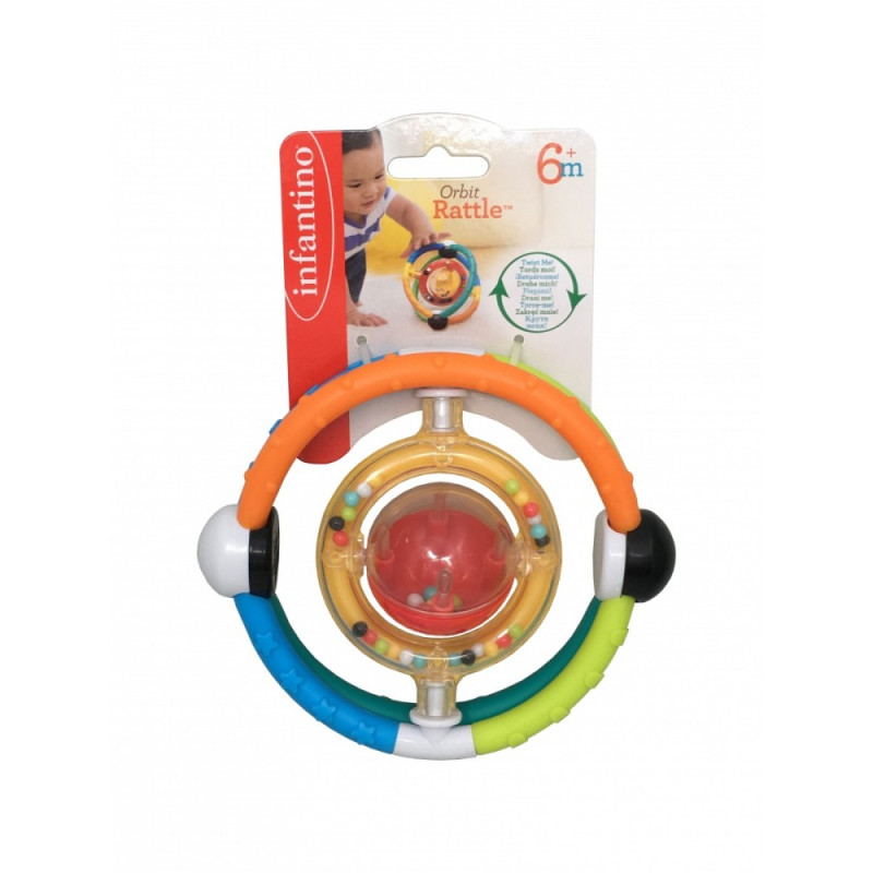 Skallra Infantino Planet med omloppsbana