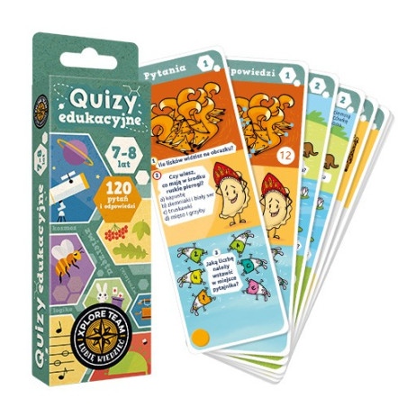 Utforska teamquizspel för barn i åldrarna 7-8 år.