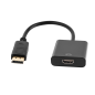 Adapterkontakt DISPLAYPORT - HDMI-uttag