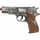Metallpistol för polisen