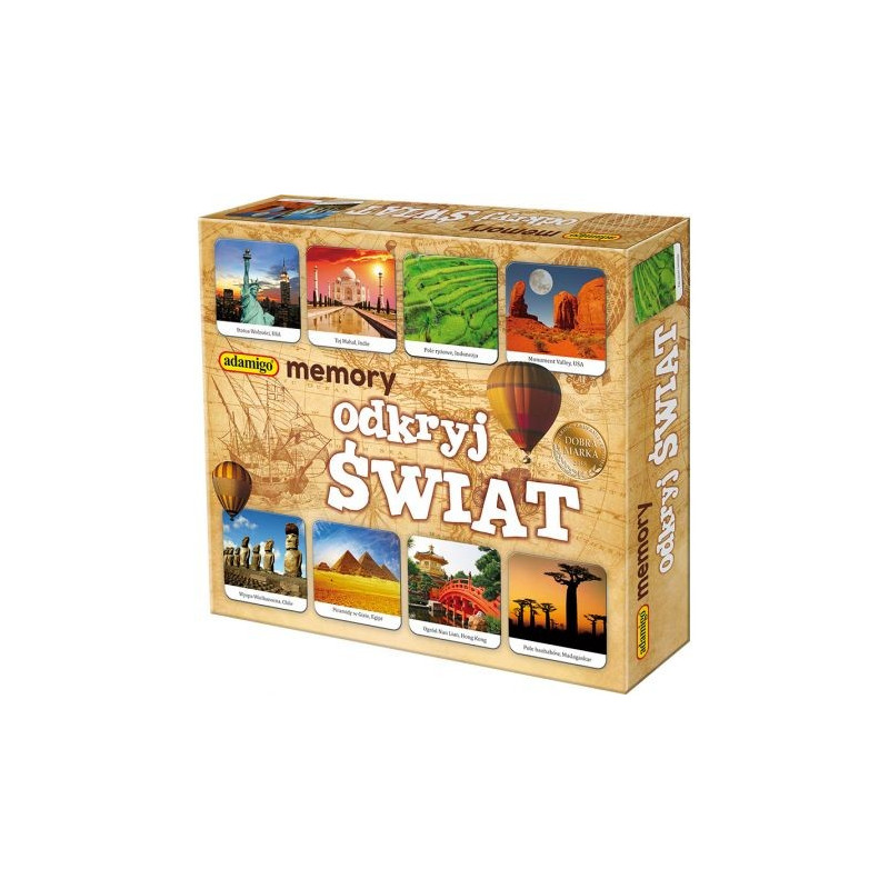 Spelet Memory upptäck världen