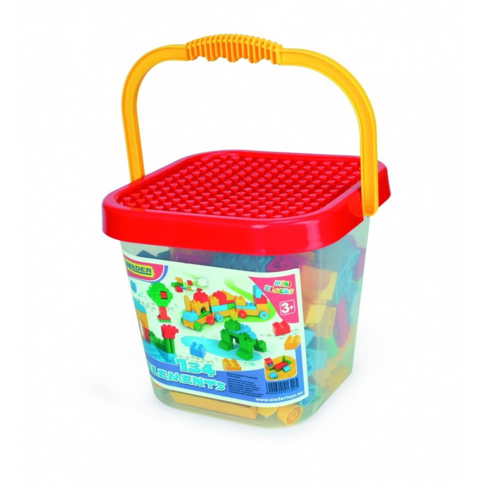 Klocki mini blocks wielkie wiadro