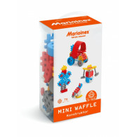 Klocki waffle mini 70 sztuk chłopiec