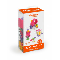 Klocki waffle mini 70 sztuk dziewczynka