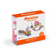 Klocki waffle mini  140 sztuk dziewczynka