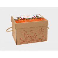 Klocki konstrukcyjne waffle 170 box