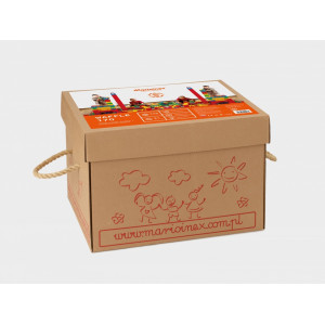 Konstruktionsklossar waffle 170 box