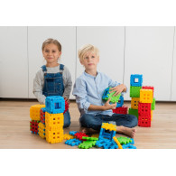 Klocki konstrukcyjne waffle 170 box