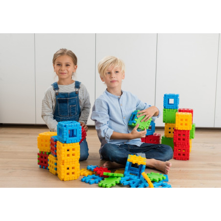 Konstruktionsklossar waffle 170 box