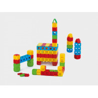 Klocki konstrukcyjne waffle 170 box