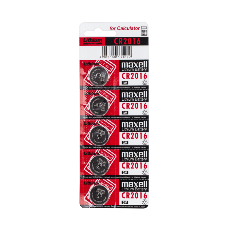 8775 - Litiumbatteri 3v cr2016 maxell