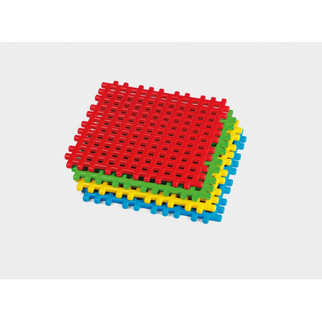 Konstruktionsklossar våffel bas 4