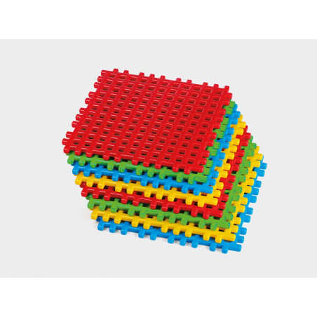 Konstruktionsklossar våffel bas 8