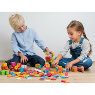 Konstruktionsklossar mini våfflor 300