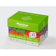 Klocki konstrukcyjne mini waffle edu 500 z kartami