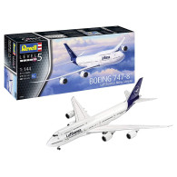 Modell av plast Boeing 747-8 Lufthansa ny