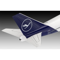 Modell av plast Boeing 747-8 Lufthansa ny