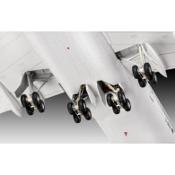 Modell av plast Boeing 747-8 Lufthansa ny