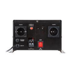 Solcellsväggomvandlare (inverter) KEMOT PROsolar-800 (12V 230V 800VA/500W)