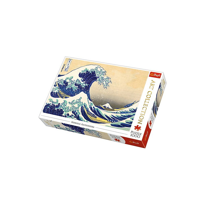 Pussel 1000 delar konstsamling Stora vågen i Kanagawa