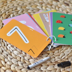 Utbildningsset lär känna siffror lekfulla utbildningsspel med penna suddbar. | HandlaSmidigt.se