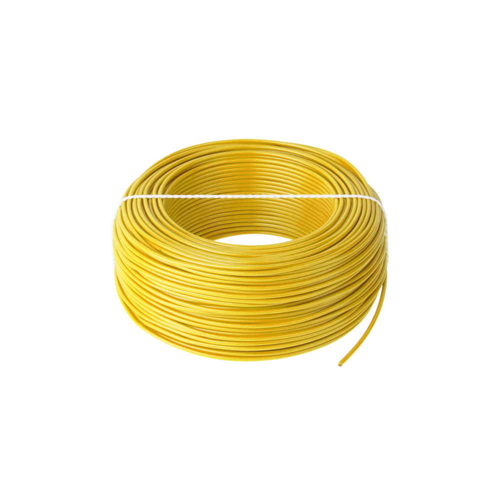 Ledning LgY 1x0,75 H05V-K gul Ledning LgY 1x0,75 H05V-K gul