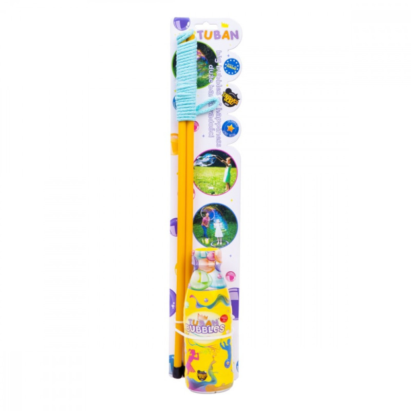 Schnur för stora bubblor + vätska 400 ml