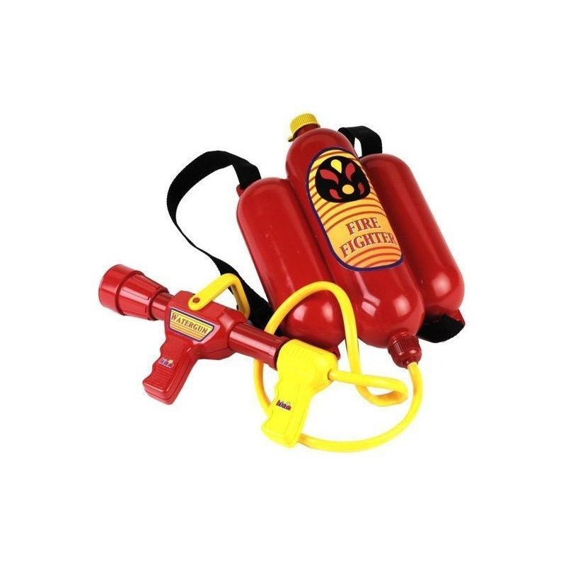 Brandsläckare i ryggsäck