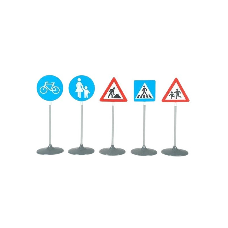 Trafikskyltar stora 5 stycken