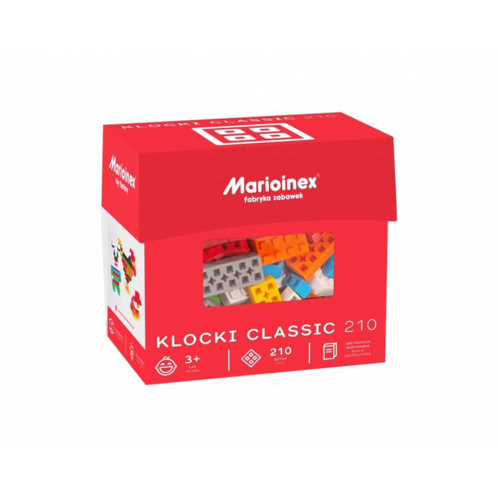 Klocki classic 210 szt.
