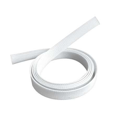 Vit polyesterkabelkanal vit för A/V-kablar 1m/40mm