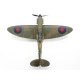 Modell av en plastflygplan Supermarine Spitfire Mk.I.