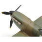 Modell av en plastflygplan Supermarine Spitfire Mk.I.