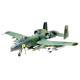 Modell av en plastflygplan A-10A