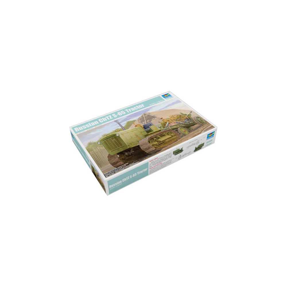 Modell av plast CHZ S-65 rysk traktor