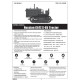 Modell av plast CHZ S-65 rysk traktor