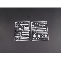 Modell av plast CHZ S-65 rysk traktor