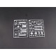 Modell av plast CHZ S-65 rysk traktor