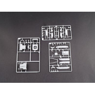 Modell av plast CHZ S-65 rysk traktor