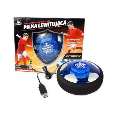 Svävande boll 14 cm ljus