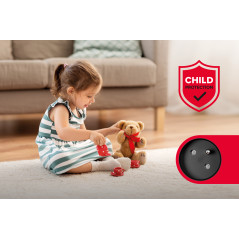 Strömfördelningslist Rebel med 5 uttag och strömbrytare (3m, 3x1,5mm)