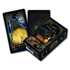 Kortleken Fournier Familiars Tarot av Lisa Parker