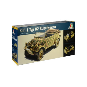 Modell i plast av tysk wwii-typ 8 Kubelwagen