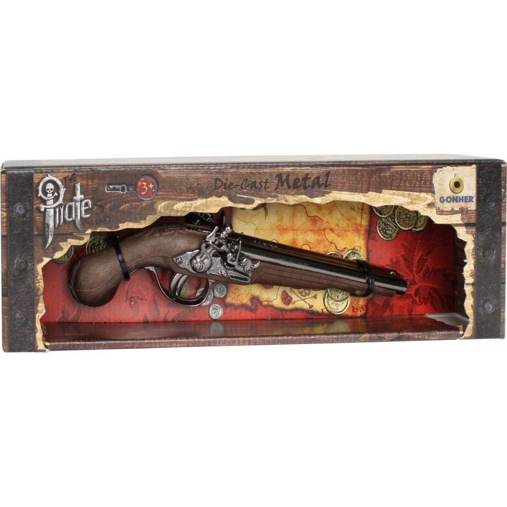 Metalowy pistolet pirata Metalowy pistolet pirata