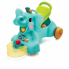Sensorisk elefant 3-i-1 gåbil från Infantino | HandlaSmidigt.se