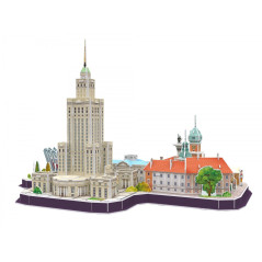 Pussel 3D cityline Warszawa