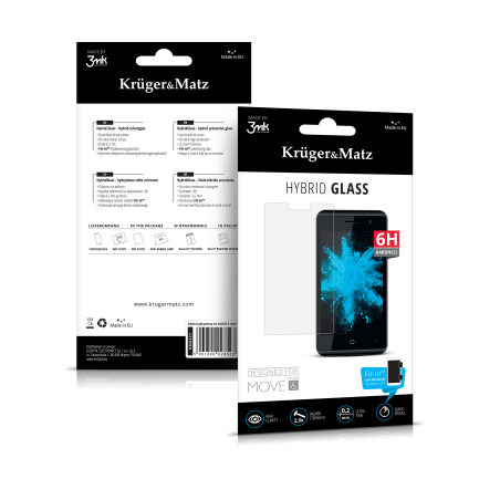 Hybridglas från Kruger&Matz för Move 6 mini.